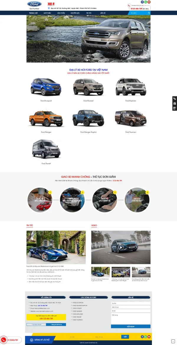 Đại lý ô tô Ford Sài Gòn