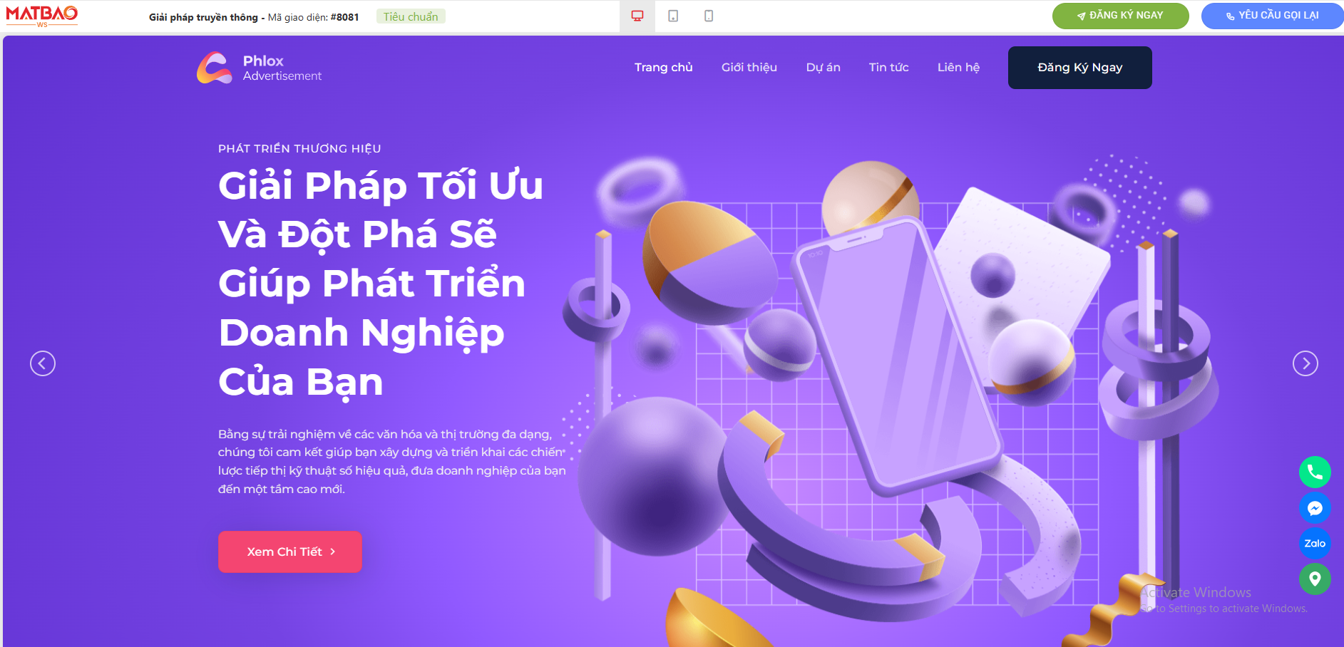 Thiết Kế Website Chuyên Ngành Truyền Thông - PR: Nơi Phong Cách Gặp Công Nghệ 9 Thiết kế website chuyên ngành