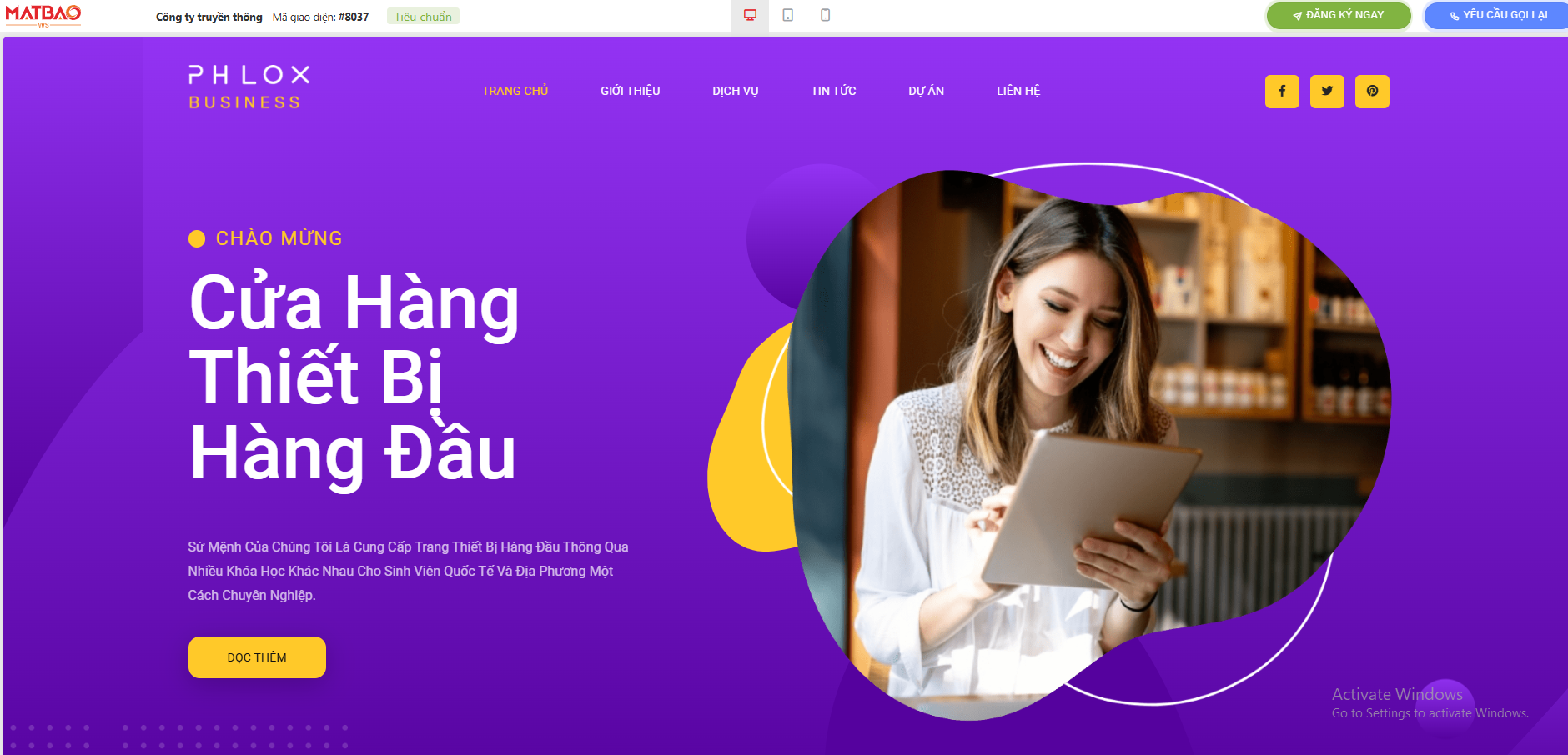 Thiết Kế Website Chuyên Ngành Truyền Thông - PR: Nơi Phong Cách Gặp Công Nghệ 10 Thiết kế website chuyên ngành