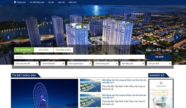 Lợi ích bất ngờ từ việc thiết kế web bất động sản chuyên nghiệp 4 Trang web chuyên nghiệp làm tăng uy tín của thương hiệu bất động sản