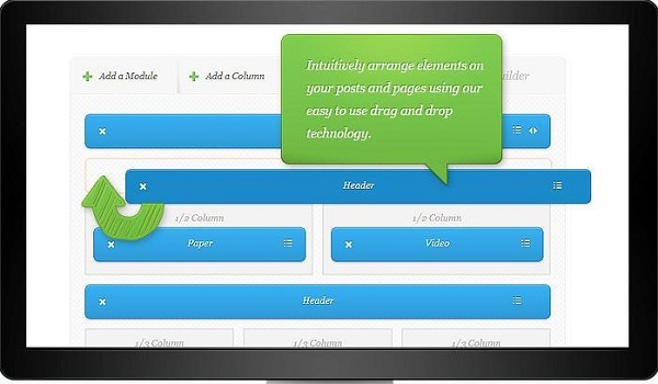 3 phần mềm ưu việt dành cho thiết kế web Wordpress bạn nên biết 7 Elegant Drag & Drop Builder là bộ công cụ giúp tự thiết kế dễ dàng nhưng tạo ra được sản phẩm rất sang trọng