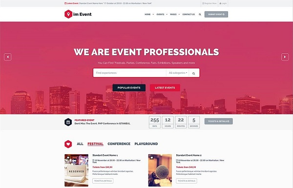 Chức năng cơ bản của một website sự kiện chuyên nghiệp 5 Cần có website sự kiện để khách hàng biết rõ hơn về đơn vị tổ chức sự kiện