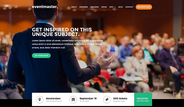 3 thành phần tuyệt đối phải có để làm nên một web sự kiện đỉnh cao 5 Thiết kế web sự kiện cần chú ý đến rất nhiều thành phần đặc thù