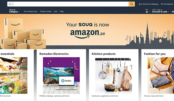 Tăng trải nghiệm người dùng bằng cách cải thiện chất lượng thiết kế website 10 Website Amazon có điều hướng chi tiết, rõ ràng, hấp dẫn với người dùng