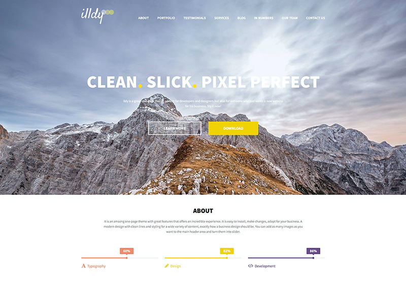 Hiệu ứng Parallax (Parallax Effects) và ứng dụng nó vào thiết kế giao diện (Phần 2) 10 Hiệu ứng Parallax (Parallax Effects) và ứng dụng nó vào thiết kế giao diện (Phần 2) - 10
