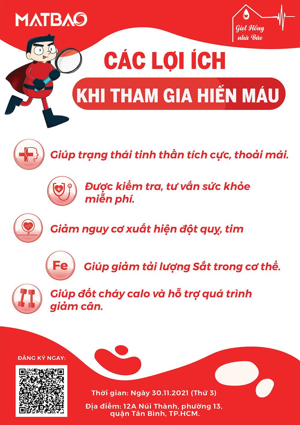 Chương trình hiến máu nhân đạo “Giọt hồng nhà Bão” 5 Chương trình hiến máu nhân đạo “Giọt hồng nhà Bão” - 5