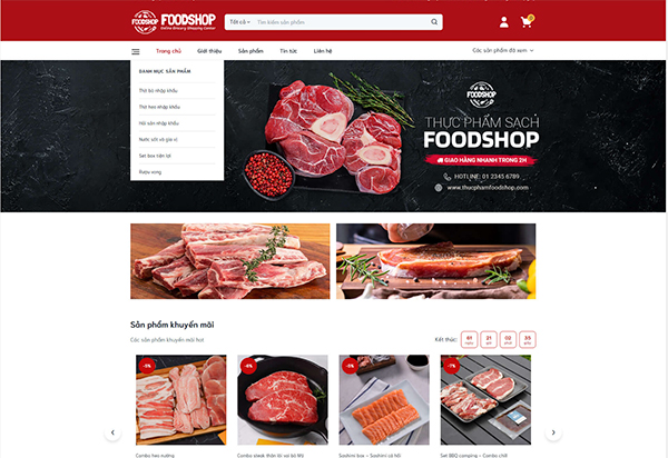 ĐỪNG BỎ LỠ: Xu hướng thiết kế web ngành thực phẩm mới nhất hiện nay 16 ĐỪNG BỎ LỠ: Xu hướng thiết kế web ngành thực phẩm mới nhất hiện nay - 16